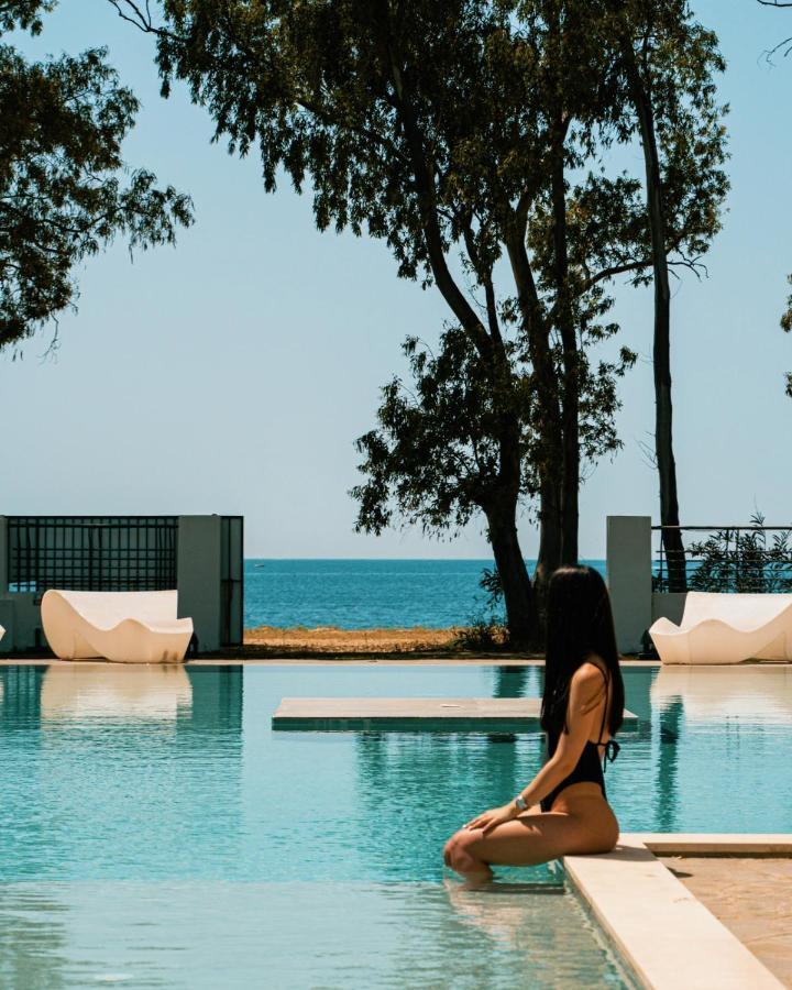 Hotel Lido Beach Phg 奥里斯塔诺 外观 照片